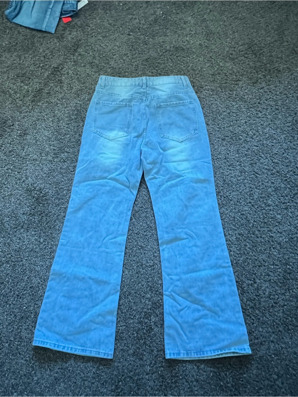 Classic Women's Light Blue Flared Jeans